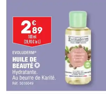 ALDI HUILE DE BEAUTÉ offre