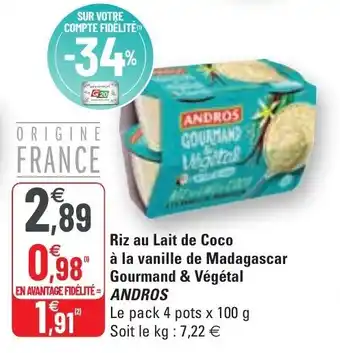 Riz Au Lait De Coco Ă La Vanille De Madagascar