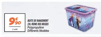 Netto BOITE DE RANGEMENT 23L REINE DES NEIGES offre