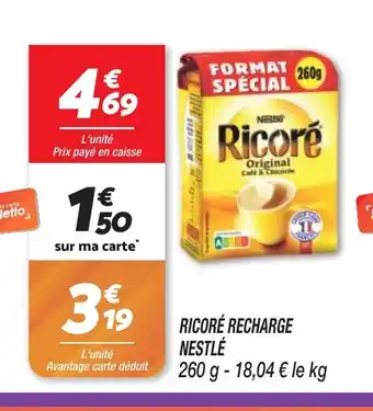 RICORE RECHARGE NESTLĂ