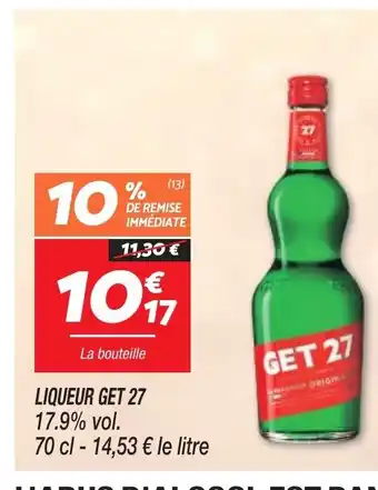 Netto LIQUEUR GET 27 offre