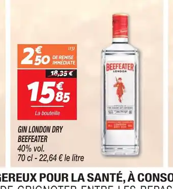 GIN LONDON DRY BEEFEATER