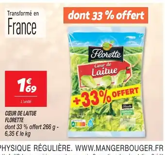 CŒUR DE LAITUE FLORETTE