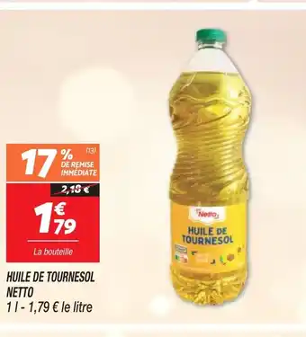 Netto HUILE DE TOURNESOL offre