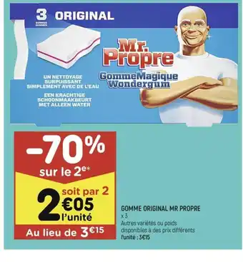 GOMME ORIGINAL MR PROPRE