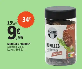 MORILLES "BORDE