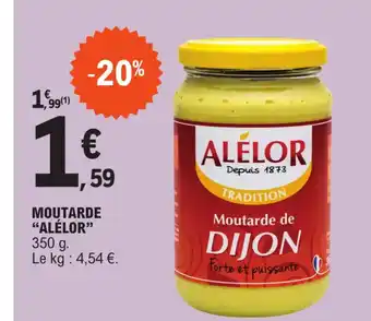 MOUTARDE ALÉLOR