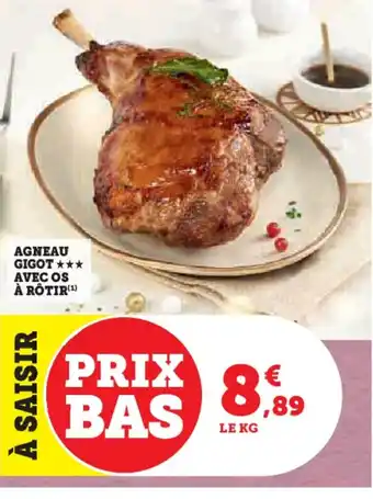 AGNEAU GIGOT AVEC OS Ă RĂTIR
