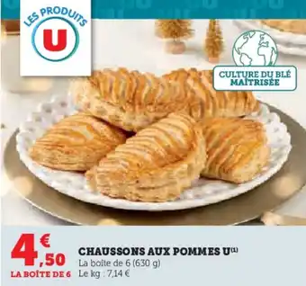 Hyper U CHAUSSONS AUX POMMES U offre