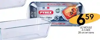 Stokomani LE MOULE À CAKE 28 cm en verre offre