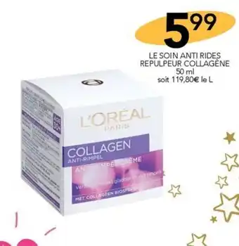 Stokomani LE SOIN ANTI RIDES REPULPEUR COLLAGENE 50 ml offre