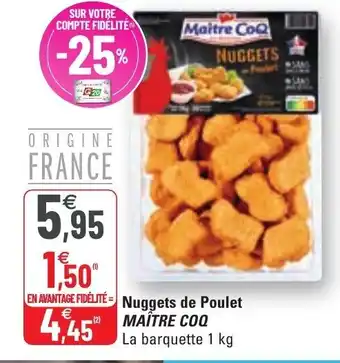 G20 Nuggets De Poulet offre