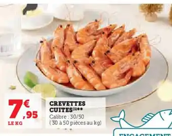 U Express CREVETTES CUITES (3) offre