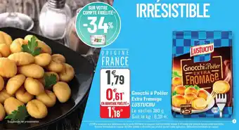 G20 Gnocchi À Poêler Extra Fromage offre