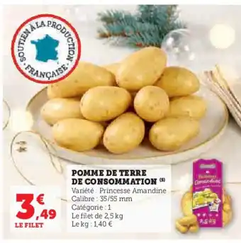 U Express POMME DE TERRE DE CONSOMMATION (5) offre