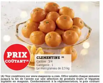 U Express CLEMENTINE (8) offre