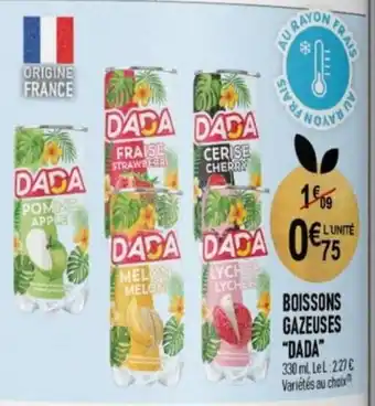 BOISSONS GAZEUSES "DADA"
