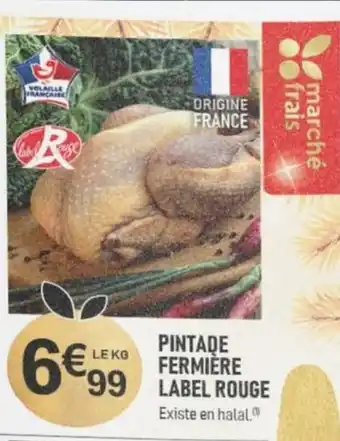 PINTADE FERMIERE LABEL ROUGE