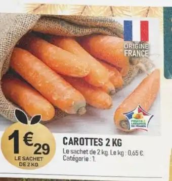 CAROTTES 2 KG