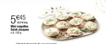 Migros Mini coquilles Saint-Jacques offre