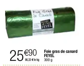 Migros Foie gras de canard FEYEL offre
