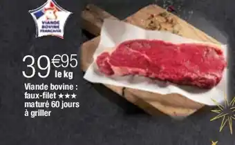 Migros Viande bovine: faux-filet maturé 60 jours offre