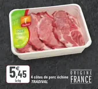 G20 4 Côtes De Porc Échine offre