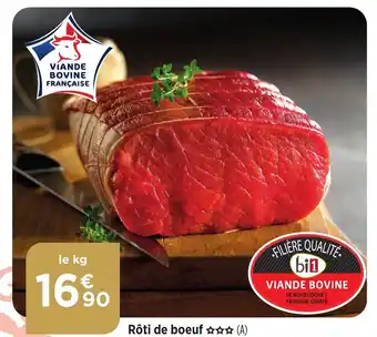 Maximarché Rôti de boeuf ✰✰✰ (A) offre
