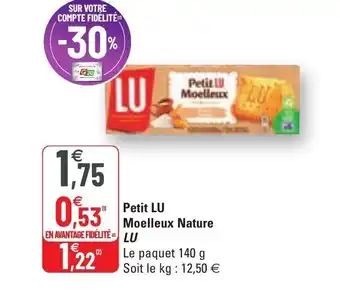 G20 Petit LU Moelleux Nature offre