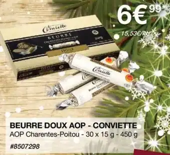 Costco BEURRE DOUX AOP - CONVIETTE offre