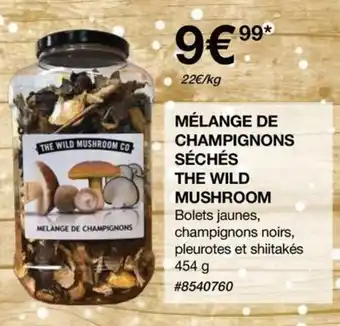 MÉLANGE DE CHAMPIGNONS SÉCHÉS THE WILD MUSHROOM