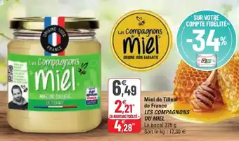 G20 Miel De Tilleul De France offre