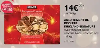 Costco ASSORTIMENT DE BISCUITS KIRKLAND SIGNATURE offre