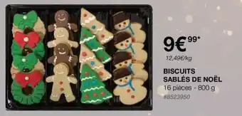 Costco BISCUITS SABLÉS DE NOËL offre