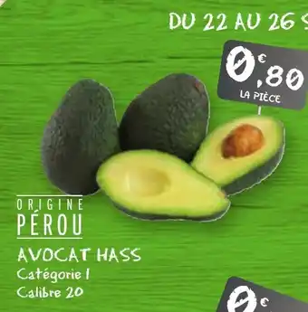 G20 Avocat Hass offre