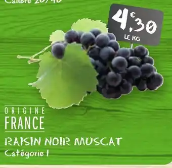 G20 Raisin Noir Muscat offre