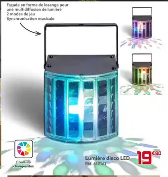 Gifi Lumière disco led offre