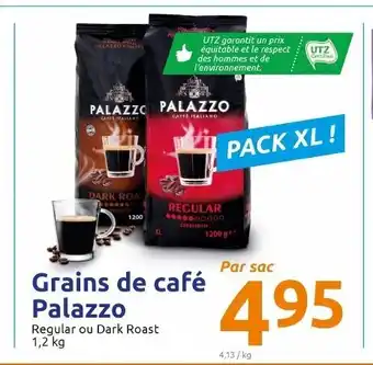 Action Grains de Café Palazzo offre