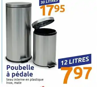 Poubelle à pédale