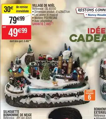 Cora x Carrefour VILLAGE DE NOËL offre