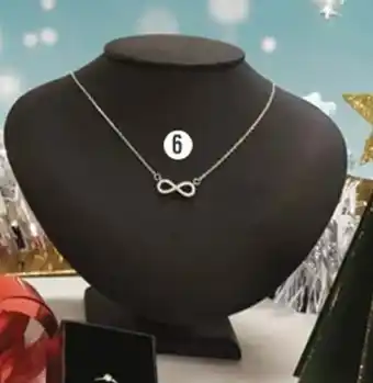 Cora x Carrefour COLLIER INFINI ARGENT ET OXYDE DE ZIRCONIUM offre