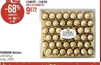 Casino Supermarchés FERRERO Rocher offre