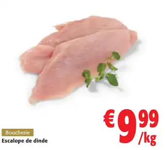 Escalope de dinde