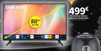 Conforama TÉLÉVISEUR UHD 4K SAMSUNG UE50AU6905 offre