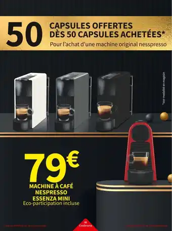 MACHINE À CAFÉ NESPRESSO ESSENZA MINI