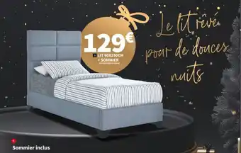 Conforama Sommier inclus offre