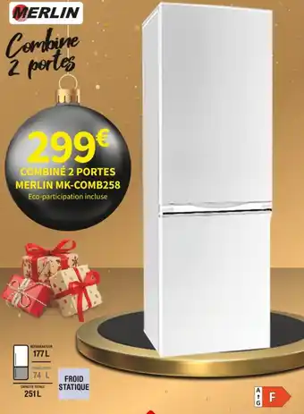 COMBINĂ 2 PORTES MERLIN MK-COMB258