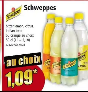 Norma Schweppes schweppes offre