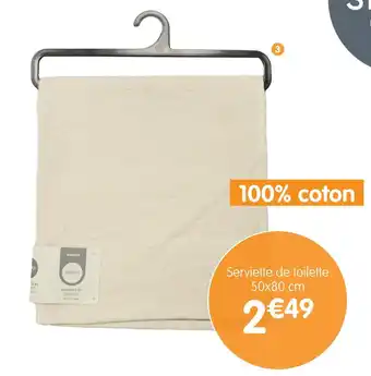b&m Simply serviette de toilette offre