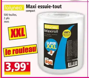 Norma Lalynea maxi essuie-tout compact offre